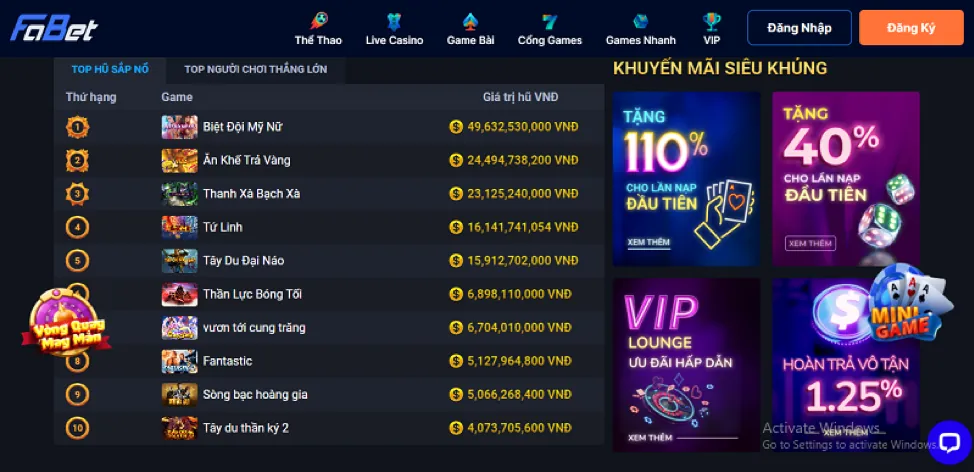 Thông tin thu thập từ người dùng f66 game
