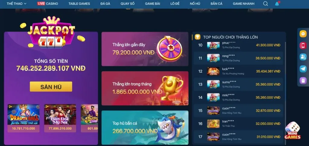 Các sự kiện và giải đấu slot đặc biệt